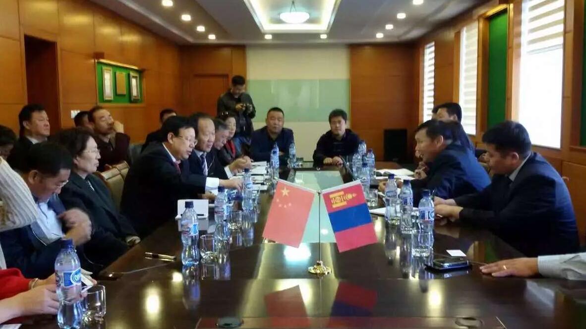 內(nèi)蒙古農(nóng)牧業(yè)合作考察訪問團赴蒙俄洽談雙邊投資合作事項